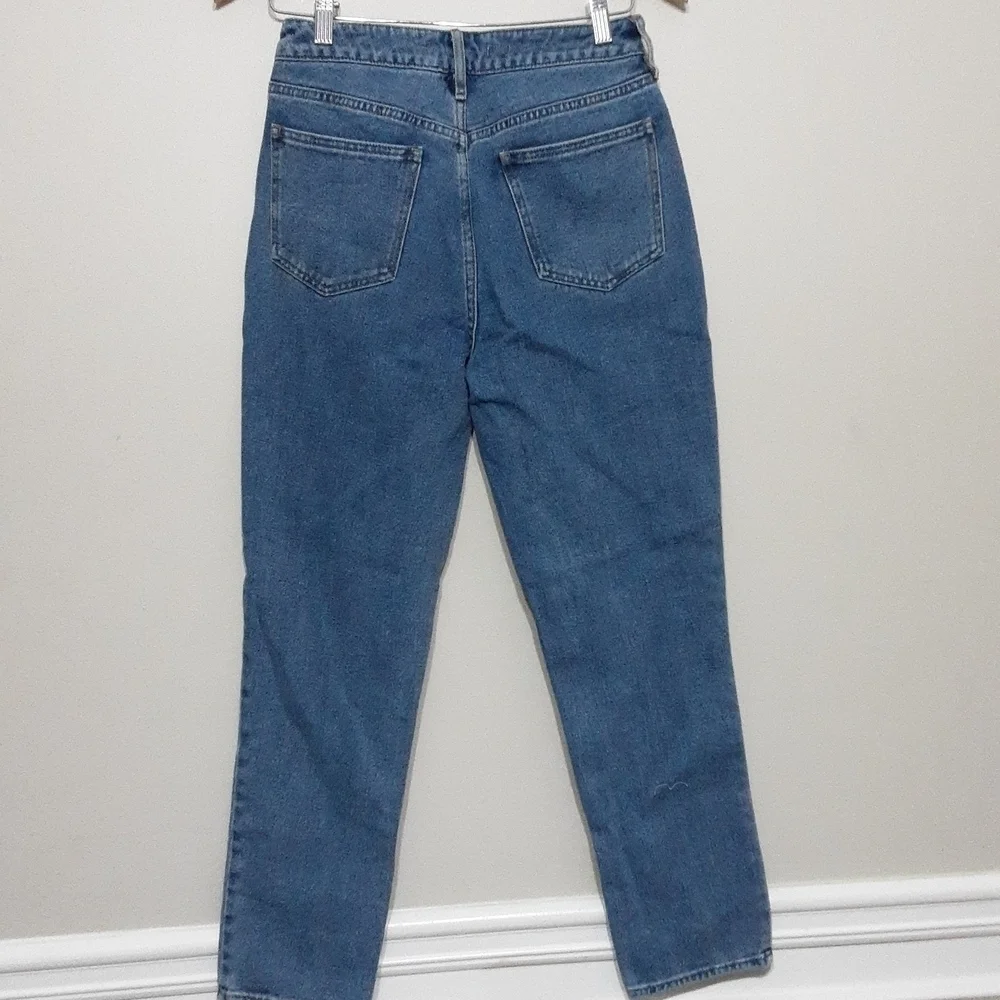 Pacsun women mom high rise jean 26 Y2K Retro Blue Casual Vacation - Picture 4 of 9